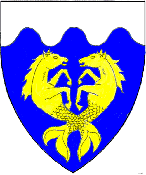 The arms of Ceara ingen ui Chellaig
