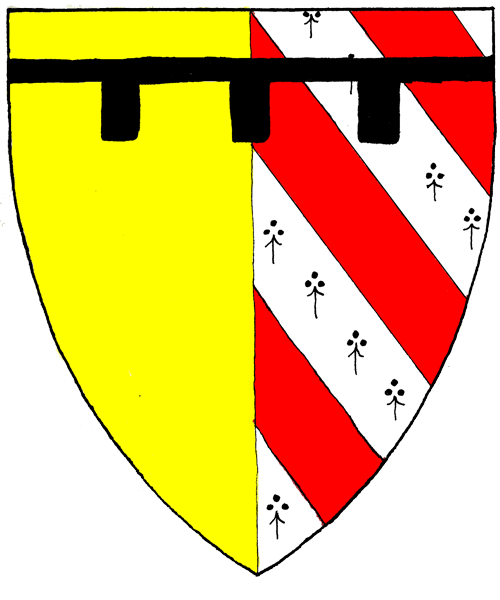 The arms of Cei Myghchaell Wellinton