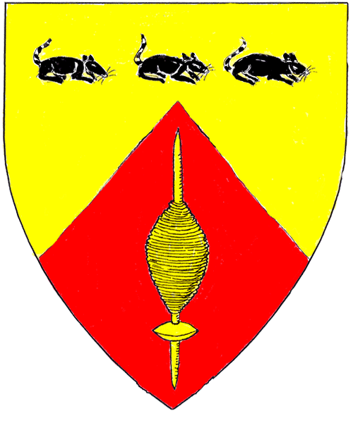 The arms of Ceridwen Luned of the Fen
