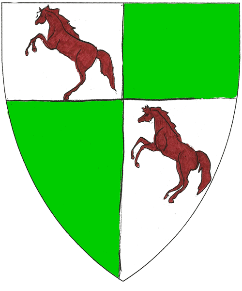 The arms of Cesarina da Napoli