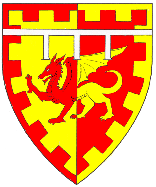 The arms of Charles Ell