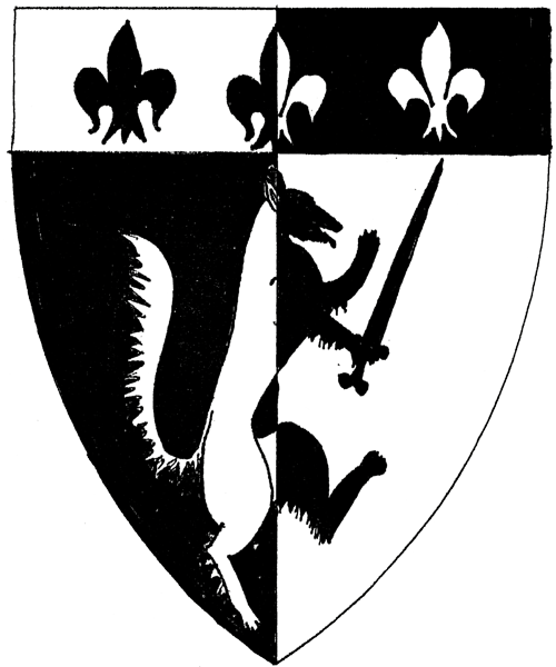 The arms of Christian de la Croix