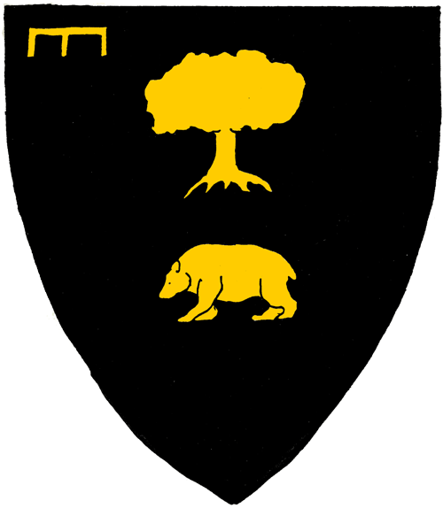 The arms of Christopher of the Golden Oak