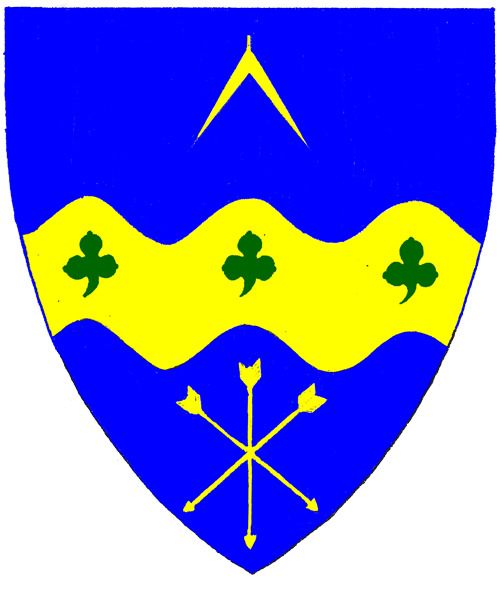 The arms of Colin Wynthorpe