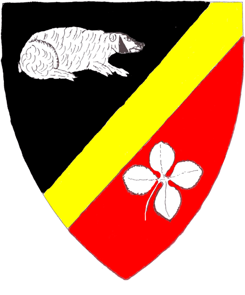 The arms of Conan MacPherson