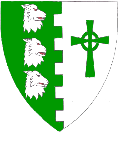 The arms of Conor Mac Murrey
