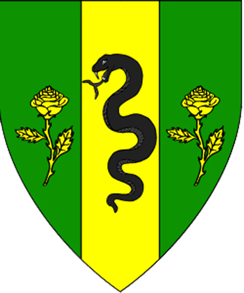 The arms of Cora ny Keregan