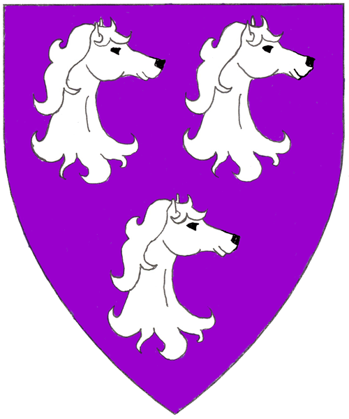 The arms of Corinna de la Mare