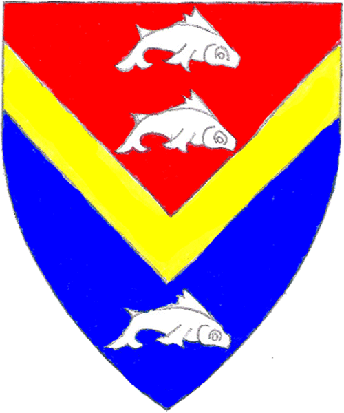 The arms of Cormac Macleod of Ostaig