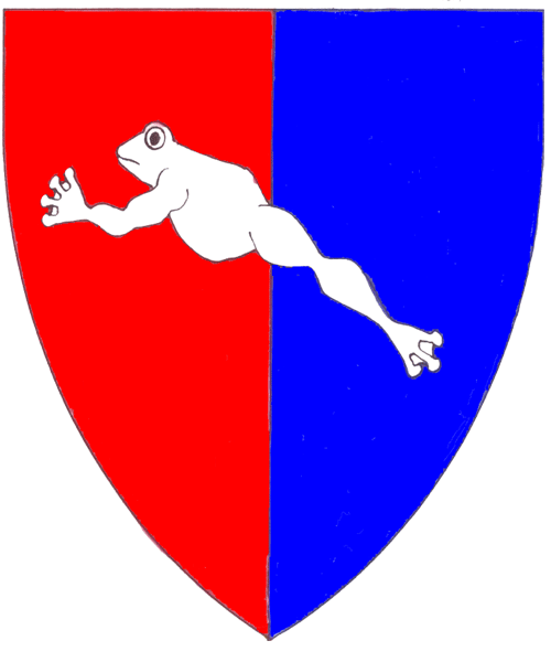 The arms of Créd Mongfind Örnardóttir