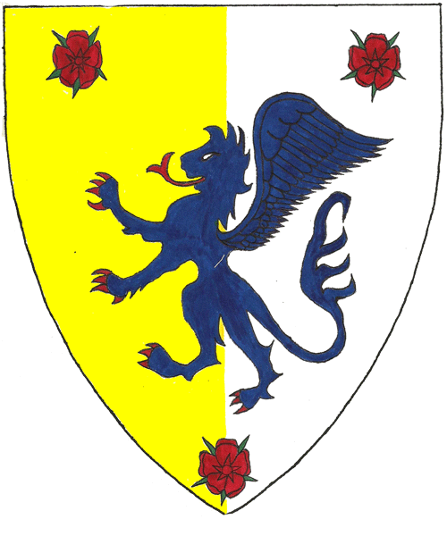 The arms of Cristian del Leon Rampante