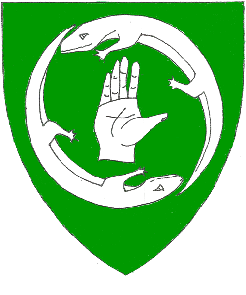 The arms of Daibhídh suaimhneach uí Néill