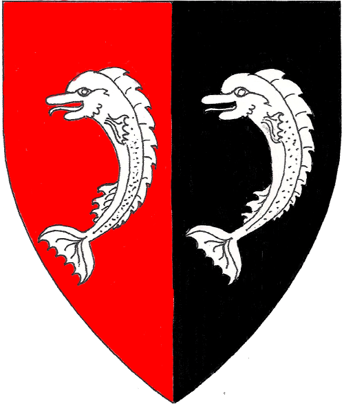 The arms of Daniel Fisserman of Mudiwater