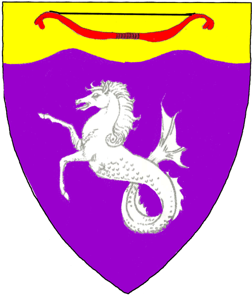The arms of Danyel de Licatia