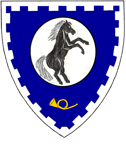 The arms of Daven Echern