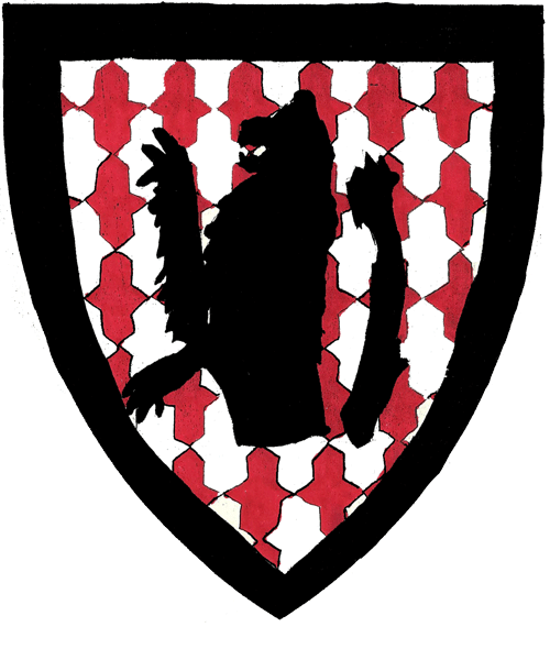 The arms of Davin Wölflin of Unterwalden