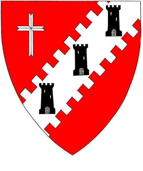 The arms of Davy Gunn of Scotland