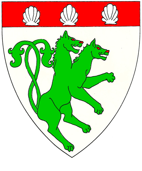 The arms of Derdriu O'Fionnghail of Clare
