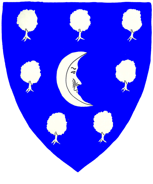 The arms of Diana de Savigny