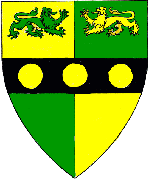 The arms of Diederik Guiscard