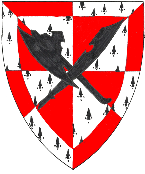 The arms of Dirk Addisson
