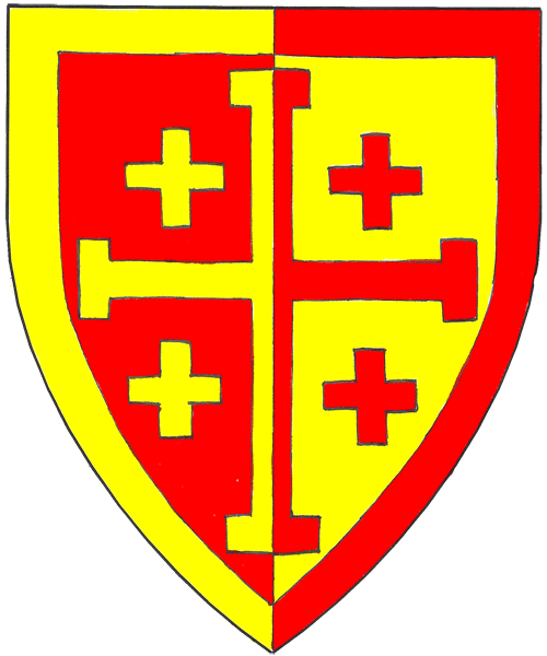 The arms of Dirk de la Rigge
