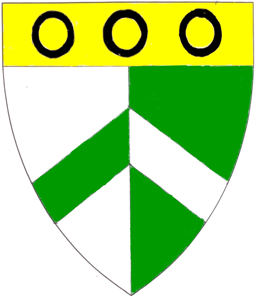 The arms of Donal O'Brien
