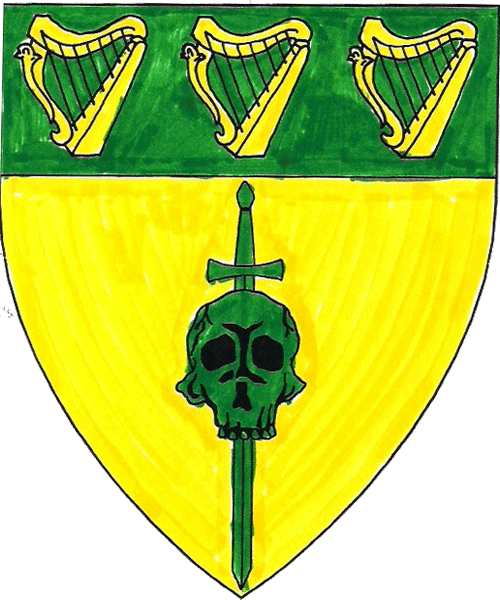 The arms of Donn O'Daa