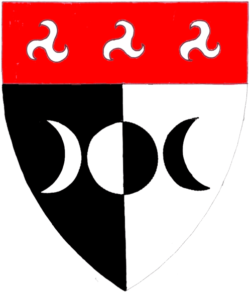The arms of Douceline de la Hay