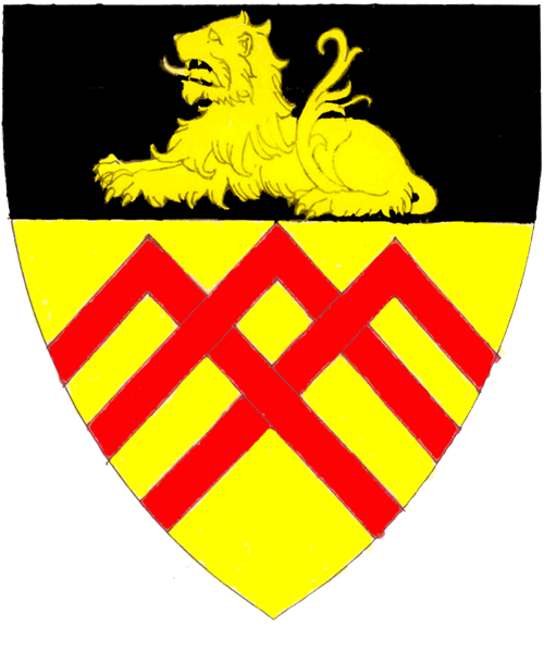 The arms of Dougal MacRae