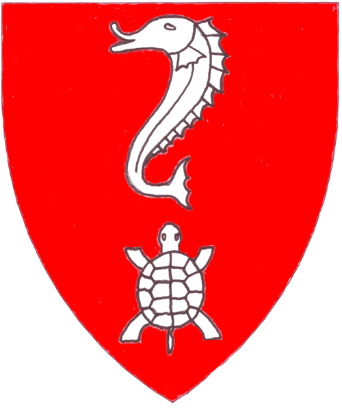 The arms of Douglas rauðskegg