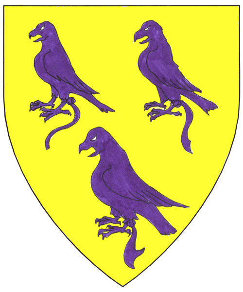 The arms of Dýrfinna Valsdóttir