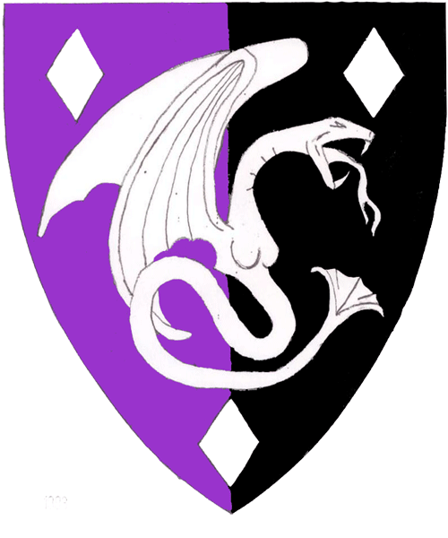 The arms of Edric Aaron Hartwood