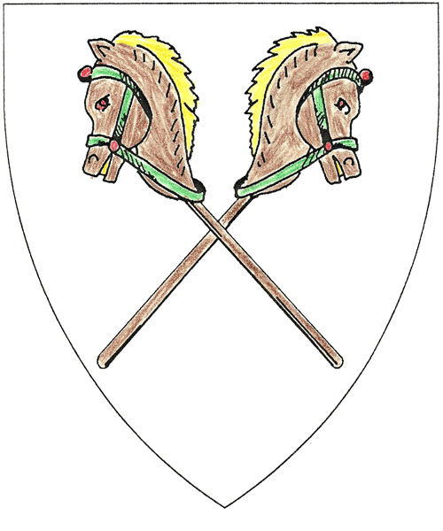 The arms of Eduard das Kind