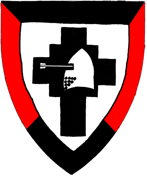 The arms of Edward Ian Anderson