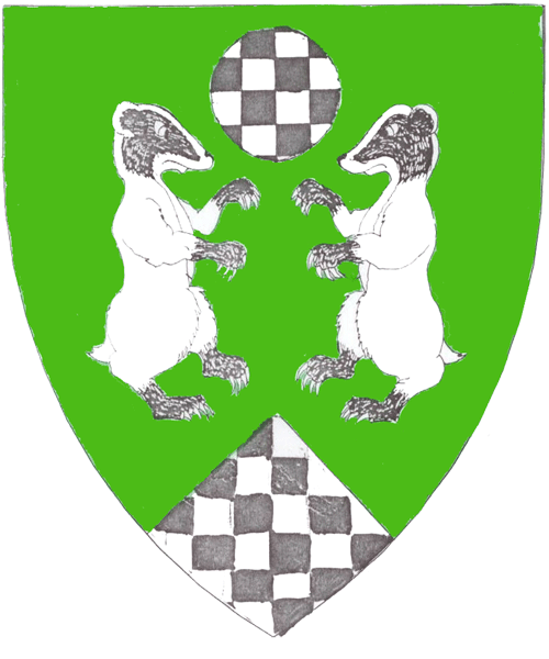 The arms of Eileen Dover of Calafia