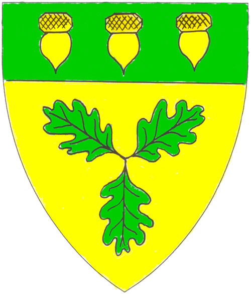 The arms of Eilidh na Tire Dharigh