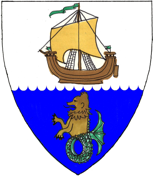 The arms of Elinore Windemere of the Moors