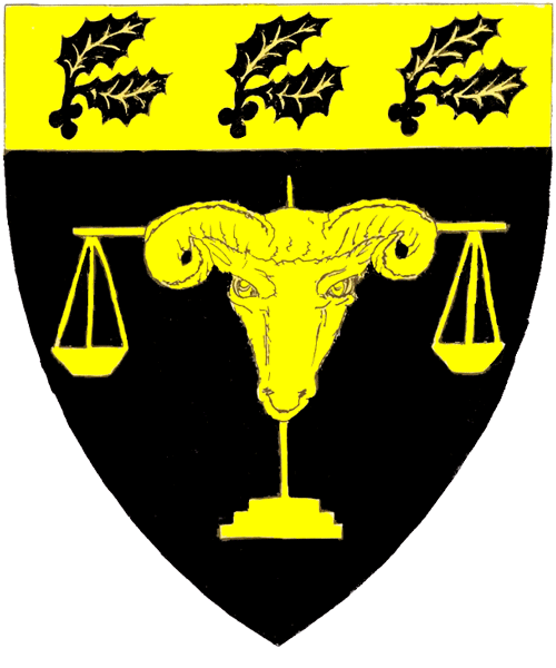 The arms of Elizabeth Margaret Cleves