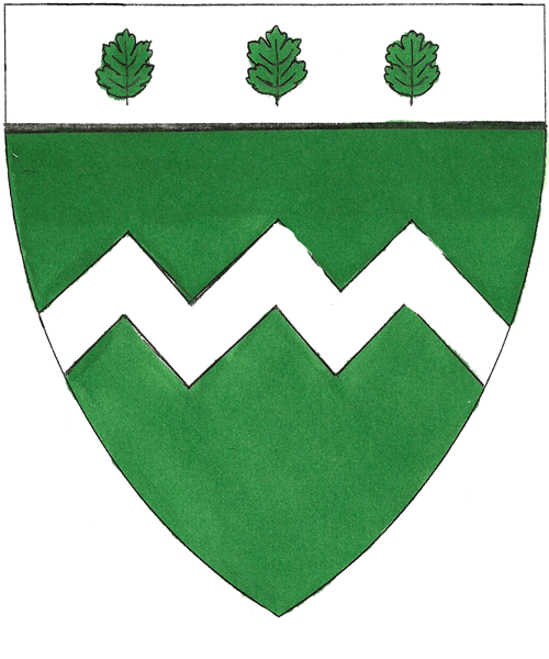 The arms of Elizabeth Oakewood