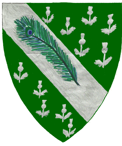 The arms of Elizabeth Tremayne of Silverleaf