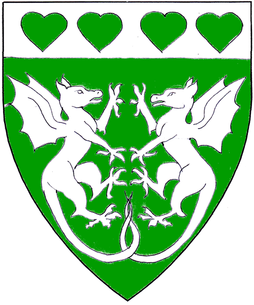 The arms of Elske le Dragon