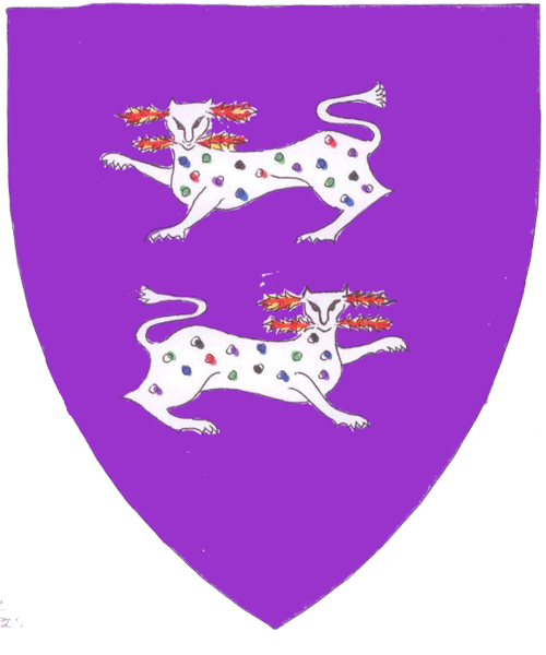 The arms of Elspeth Colquhoun 