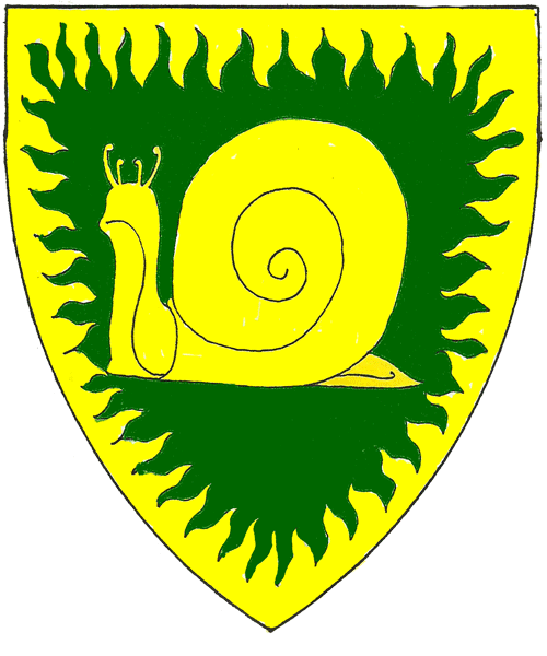 The arms of Emma Rose Cuffe of Summerwood