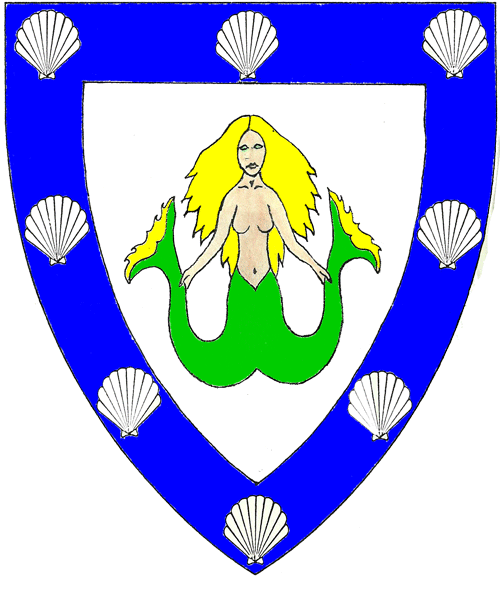 The arms of Emmaline Marie Chandelle