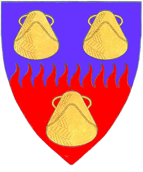 The arms of Emrys FitzRainold de Venoix