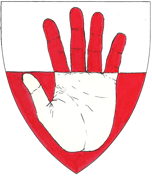 The arms of Eoin MacCumhail