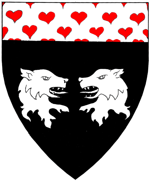 The arms of Ermenberga quae cognominabatur Adalhilda
