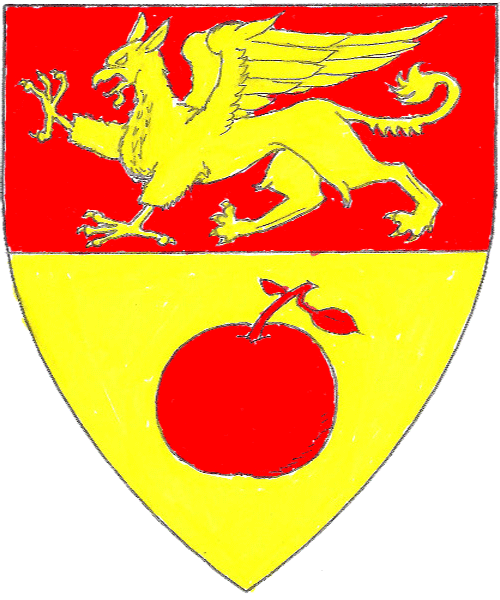 The arms of Fréderic de Cherbourg