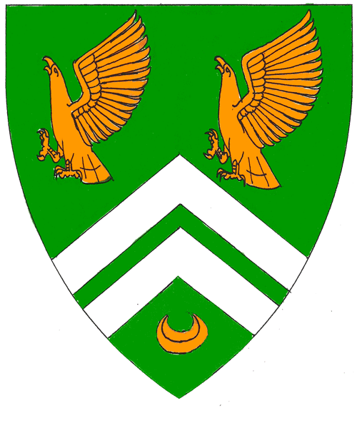 The arms of Frederick Blackmoore